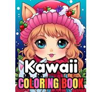Kawaii Cuties Coloring Book: Adorable Animals, Sweet Treats, and Fun Designs for Kids and Teens Ages 8-14: A Relaxing and Creative Journey into the World of All Things Cute and Charming!