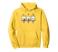 Kawaii Dango Trio Chantant Raviolis de Riz Karaoké Sweat à Capuche