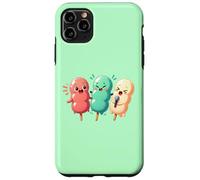 Kawaii Dango Trio Japonais Raviolis de Riz Karaoké Coque pour iPhone 11 Pro Max