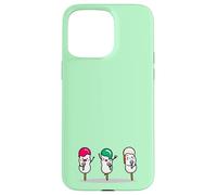 Kawaii Dango Trio Japonais Raviolis de Riz Karaoké Coque pour iPhone 15 Pro Max
