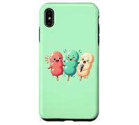 Kawaii Dango Trio Japonais Raviolis de Riz Karaoké Coque pour iPhone XS Max