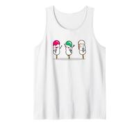 Kawaii Dango Trio Japonais Raviolis de Riz Karaoké Débardeur