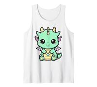 Kawaii Dessin animé Dragon Mignon bébé créature Fantaisie Débardeur