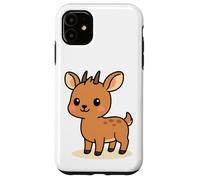 Kawaii Dik-Dik Cartoon Mignon Africain Antelope Design Coque pour iPhone 11