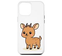 Kawaii Dik-Dik Cartoon Mignon Africain Antelope Design Coque pour iPhone 12 Pro Max
