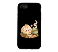Kawaii Dumpling Heure du Thé Bao Thé Vert Coque pour iPhone SE (2020) / 7/8