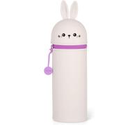 Kawaii Étui École 2 En 1 En Silicone Souple,Porte-Stylos De Table,Fermeture À Glissière,Crayons Crayons Stylos,H 18.5 Cm.[B13]