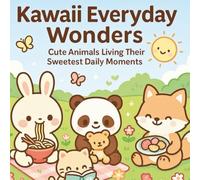 Kawaii Everyday Wonders |50+ Adorable coloring pages|: Cute Animals Living Their Sweetest Daily Moments| For All Ages| A Joyful Escape From Everyday Life |