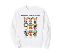 Kawaii Fennec Fox Halloween Crew - Tableau de Costume d'animal Mignon Sweatshirt