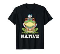 Kawaii Frog Native American T-Shirt