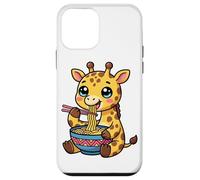 Kawaii Girafe Ramen Graphic Cute Safari Animal Food Art Coque pour iPhone 12 Mini