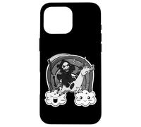 Kawaii Grim Reaper. Death Riding a Unicorn Nu Goth Aesthetic Coque pour iPhone 16 Pro Max