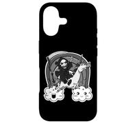 Kawaii Grim Reaper. Death Riding a Unicorn Nu Goth Aesthetic Coque pour iPhone 17