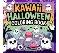 Kawaii Halloween Coloring Book: Happy Halloween