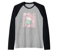 Kawaii Hanami Dango Mochi Japanese Food Oishii Manche Raglan