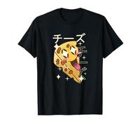 Kawaii Happy Cheese - Cuisine Japonaise Style Anime T-Shirt