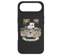 Kawaii Hippo Squelette Amoureux des Plantes - Gardien de Jardin Coque pour iPhone Air