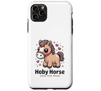 Kawaii Hoby Cheval Gallop Smile Repeat Pony Love Coque pour iPhone 11 Pro Max