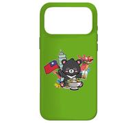 Kawaii Hot Pot Boba Bear Taiwan Flag Travel Coque pour iPhone 17 Pro Max