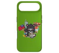 Kawaii Hot Pot Boba Bear Taiwan Flag Travel Coque pour iPhone Air