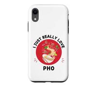 Kawaii I Just Really Love Pho Soup Amateur de Cuisine vietnamienne Coque pour iPhone XR