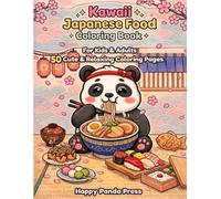 Kawaii Japanese Food Coloring Book