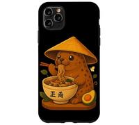 Kawaii Japonais Phoque Mangeant Ramen Nouilles Bol Amant Phoque Coque pour iPhone 11 Pro Max