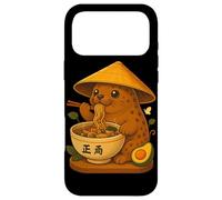 Kawaii Japonais Phoque Mangeant Ramen Nouilles Bol Amant Phoque Coque pour iPhone 17 Pro Max