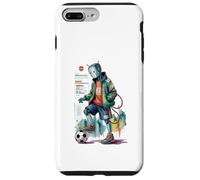 Kawaii Just Boy Who Loves Soccer Robots Anime My Engineering Coque pour iPhone 7 Plus/8 Plus