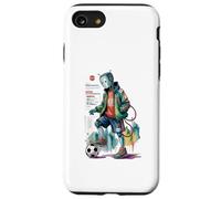 Kawaii Just Boy Who Loves Soccer Robots Anime My Engineering Coque pour iPhone SE (2020) / 7/8