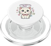 Kawaii K-Pop Chat Musical Cœur Graphique Anime Fan Idol Wear PopSockets PopGrip pour MagSafe