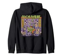 Kawaii Kaiju Boba Monster Bubble Tea Anime Sweat à Capuche