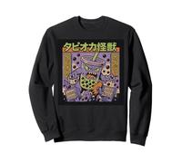 Kawaii Kaiju Boba Monster Bubble Tea Anime Sweatshirt