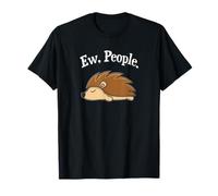 Kawaii Kids Girls Boys Ew People Cute Animal Lover Hedgehog T-Shirt
