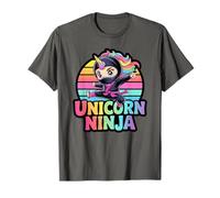 Kawaii Licorne Ninja Anniversaire Mignon I Like Fancy Dress Squad T-Shirt
