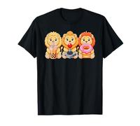 Kawaii Lions Thé Au Lait Video Game Gamer Donut Lion T-Shirt