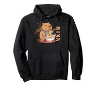 Kawaii Liste des Choses Que J'aime Capybara Et Nouilles Sweat à Capuche