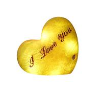 Kawaii Lumineux Coussin Coeur d'amour enfant,LED Éclaircir Jouet de Etoile en Peluche Oreiller en Peluche Veilleuse,Poupée en Peluche Coussin Etoile Jouet Peluche, Enfant Cadeaux Bebe Decor Chambre