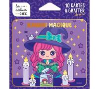 Kawaii Magique - 10 Cartes À Gratter Dorées