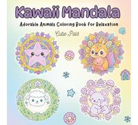 Kawaii Mandala: Adorable Animals Coloring Book for Relaxation