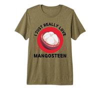 Kawaii Mangousteen I Just Really Love Mignon Mangoustan Lover T-Shirt Haut de Gamme