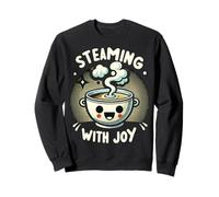 Kawaii Miso Soup Steamimg with Joy Japanese Essen Design Sweatshirt