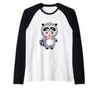 Kawaii Mouton Costume Raton Laveur Agneau Agneaux Manche Raglan