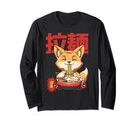 Kawaii Neko Otaku Ramen Fox Ramen Manche Longue