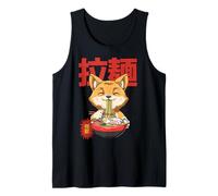 Kawaii Neko Otaku Ramen Renard Anime Ramen Débardeur