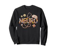 Kawaii Neuro Nurse Wellness Cottagecore Unité appréciation Sweatshirt