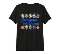 Kawaii Ocean Warriors Women Men Fantasy RPG Gift T-Shirt Haut de Gamme