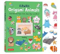 Origami Kawaii – Pliez des chats, chiens, insectes en papier et plus encore