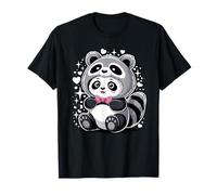 Kawaii Ours Panda Costume Raton Laveur Pandas T-Shirt