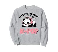 Kawaii Panda Bear Kpop Tout est nul sauf K Pop Girl Sweatshirt